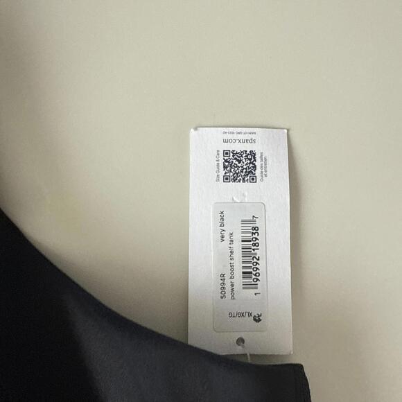 NWT Spanx sculpt Seamless Power Boost Shelf Tank Black 50994R  Size XL - Picture 6 of 6